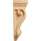 Ekena Millwork 4"W x 2 1/2"D x 7 1/2"H Cole Pilaster Wood Corbel, Red Oak CORW04X02X07CORO - alternate 3